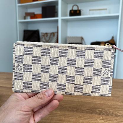 Pre-Owned Louis Vuitton Damier Azur Pochette Felicie