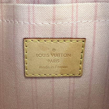 Pre-Owned Louis Vuitton Damier Azur Pochette Neverfull