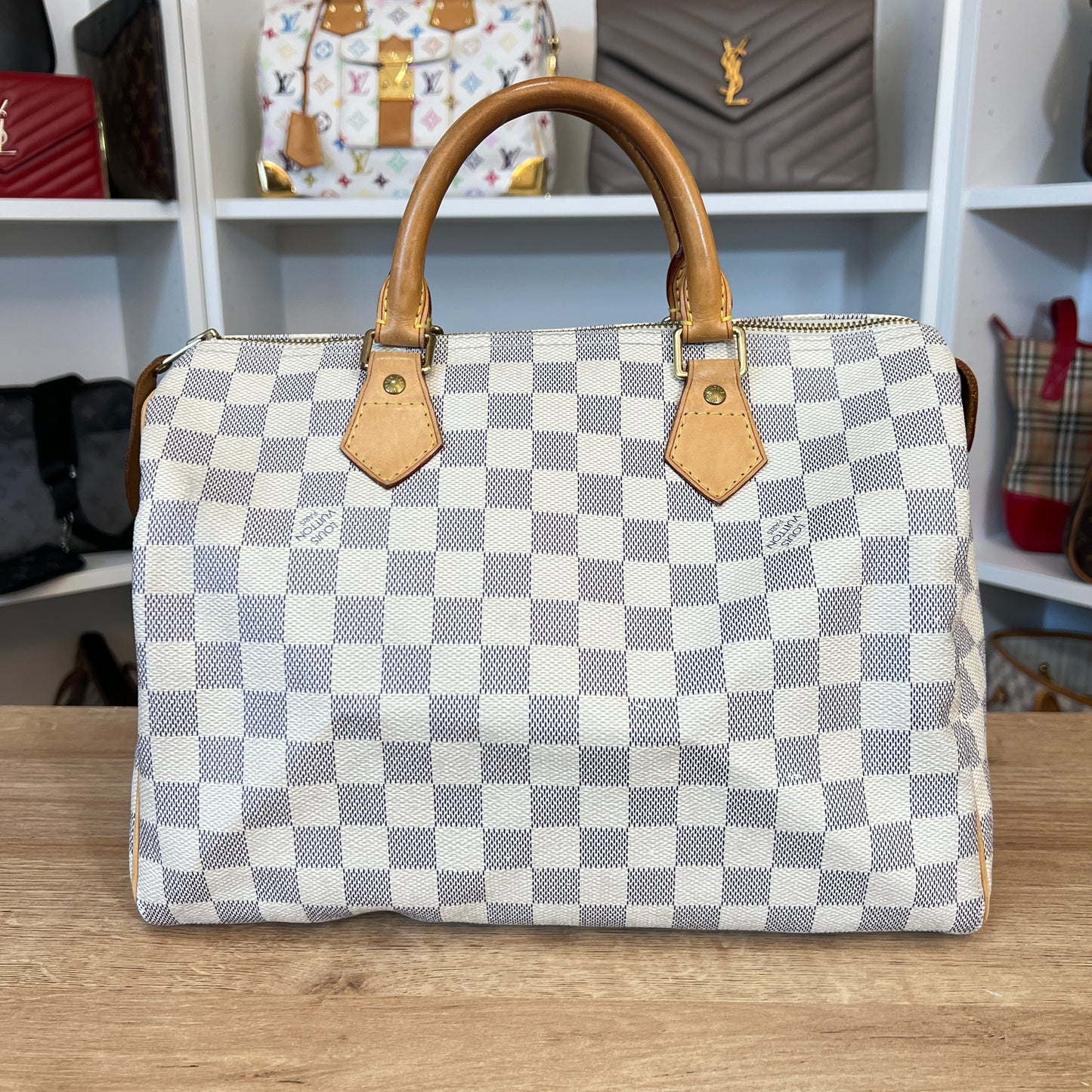 Louis Vuitton Damier Azur Speedy 30