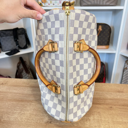 Louis Vuitton Damier Azur Speedy 30