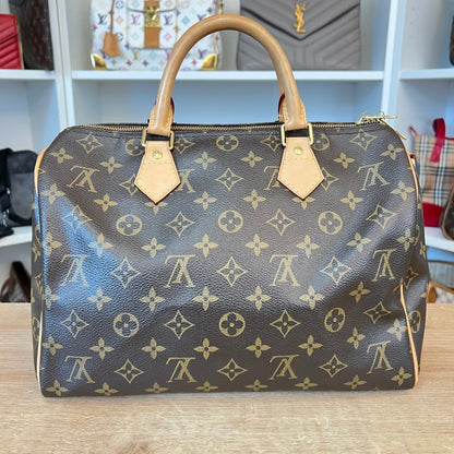 Louis Vuitton Monogram Bandouliere Speedy 30