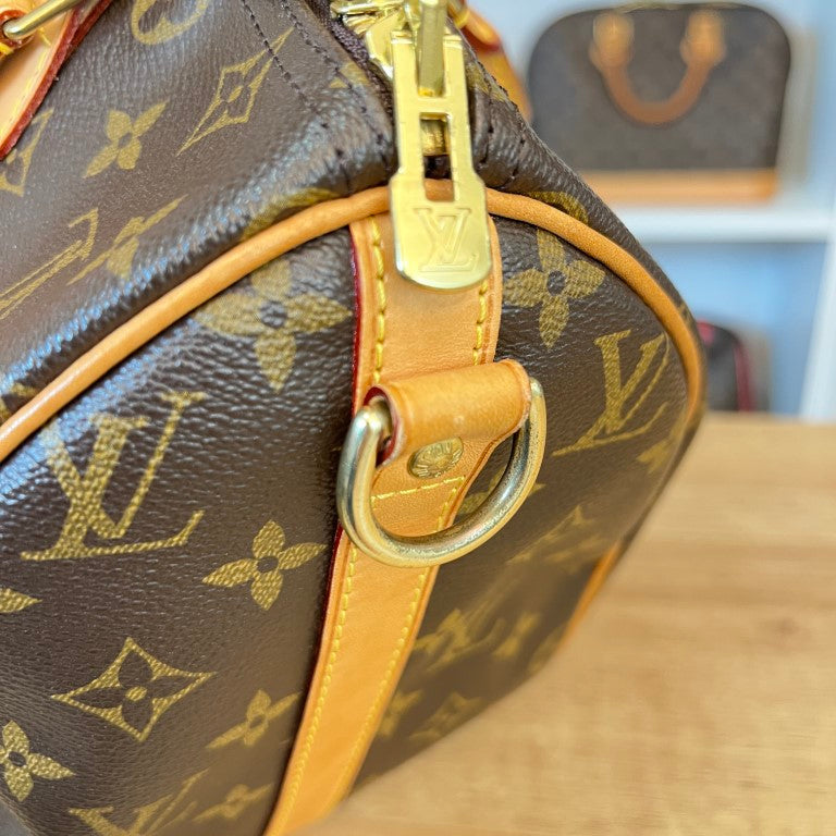 Louis Vuitton Monogram Bandouliere Speedy 30