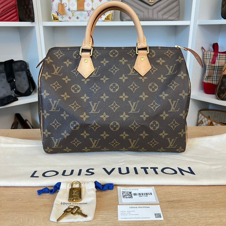 Louis Vuitton Monogram Speedy 30 NM