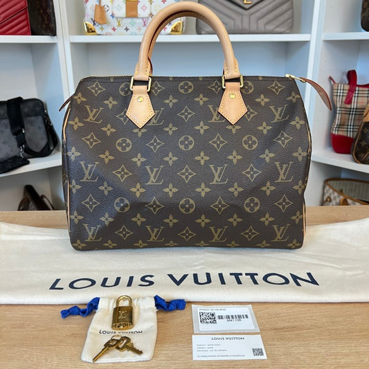 Louis Vuitton Monogram Speedy 30 NM