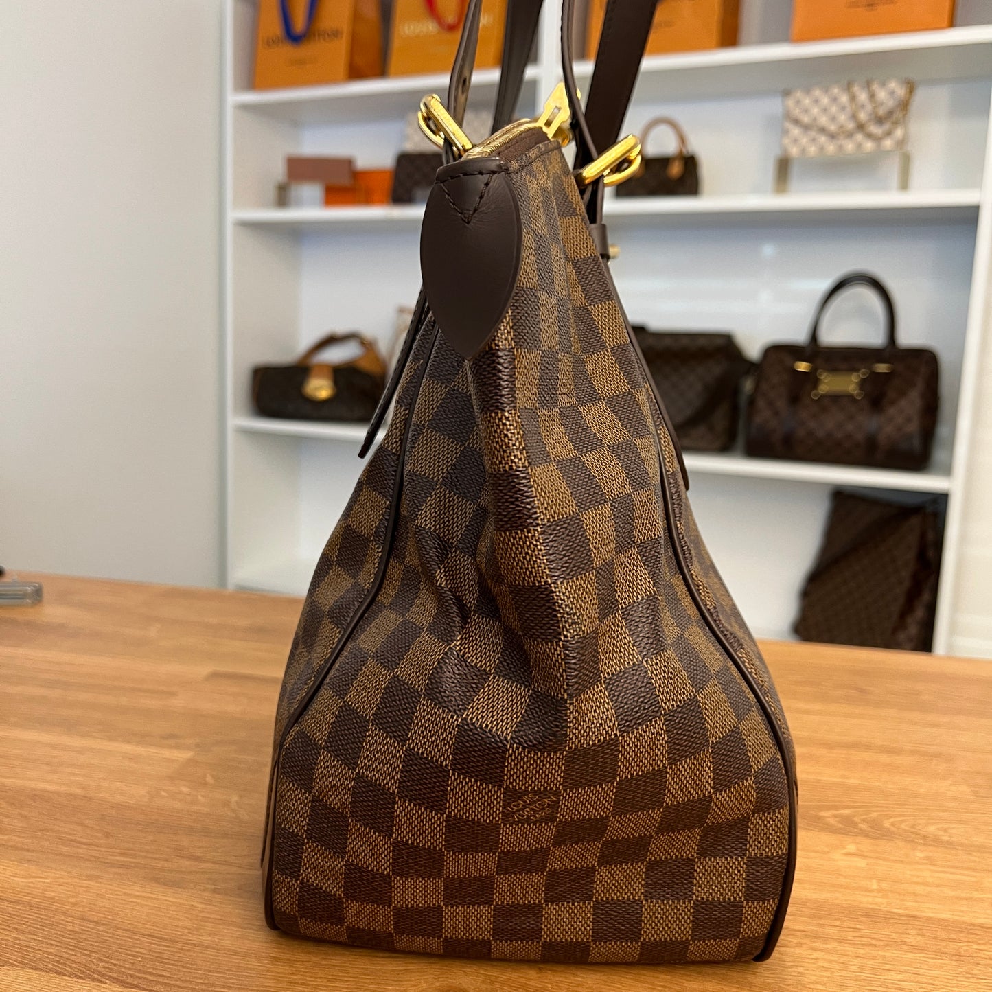 Pre-Owned Louis Vuitton Damier Ebene Verona GM