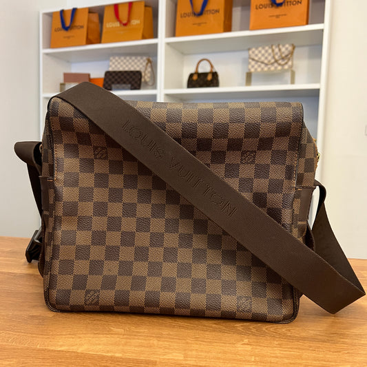 Pre-Owned Louis Vuitton Damier Ebene Naviglio