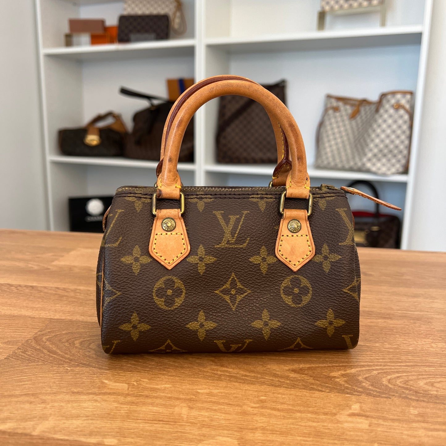 Pre-Owned Louis Vuitton Monogram Mini Speedy HL