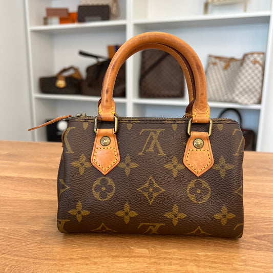 Pre-Owned Louis Vuitton Monogram Mini Speedy HL