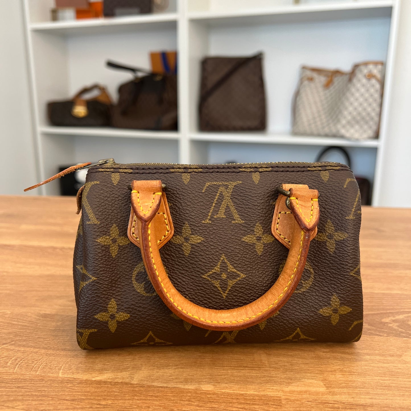 Pre-Owned Louis Vuitton Monogram Mini Speedy HL