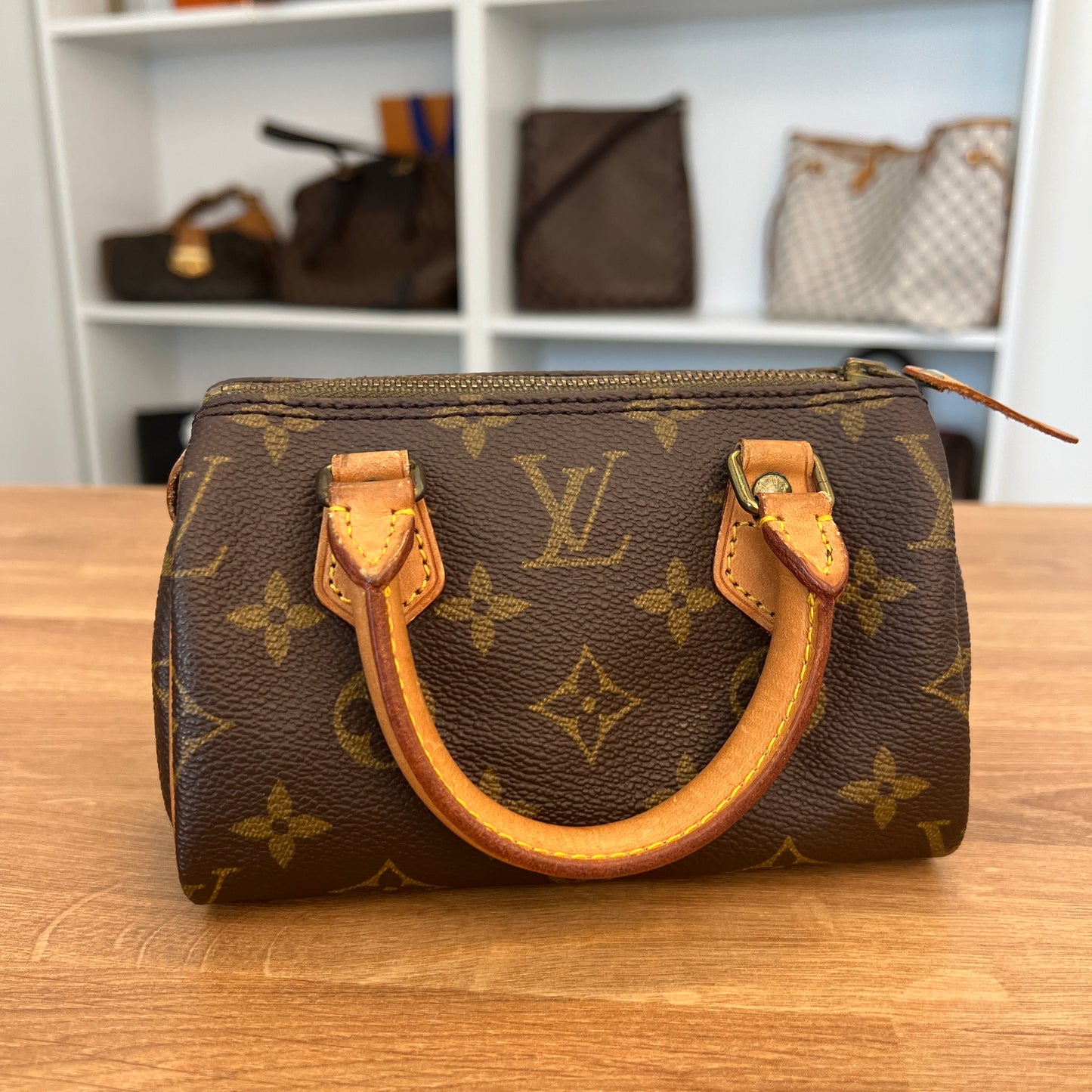 Pre-Owned Louis Vuitton Monogram Mini Speedy HL