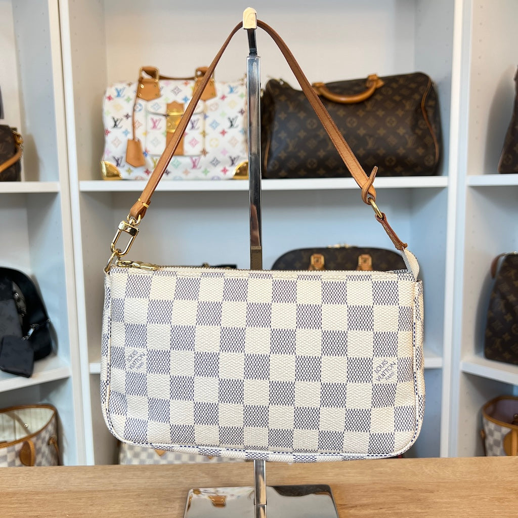 Louis Vuitton Damier Azur Pochette Accessories