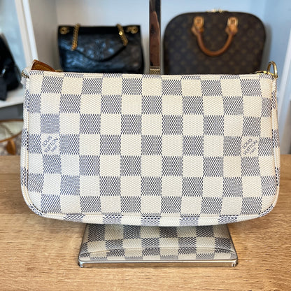 Louis Vuitton Damier Azur Pochette Accessories