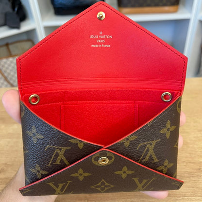 Louis Vuitton Monogram Medium Kirigami Pochette Insert Coquelicot