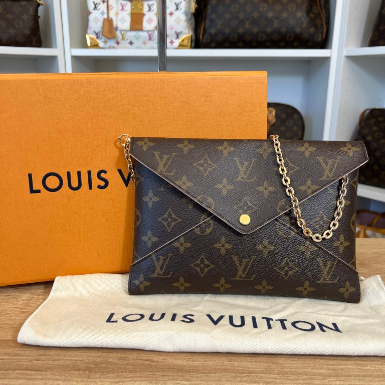 Louis Vuitton Monogram Large Kirigami Pochette Rose Ballerine