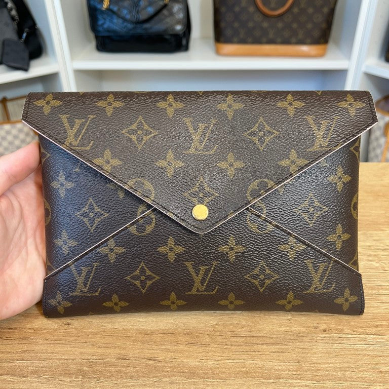 Louis Vuitton Monogram Large Kirigami Pochette Rose Ballerine