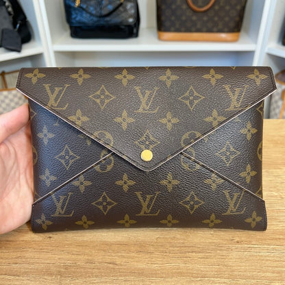 Louis Vuitton Monogram Large Kirigami Pochette Rose Ballerine