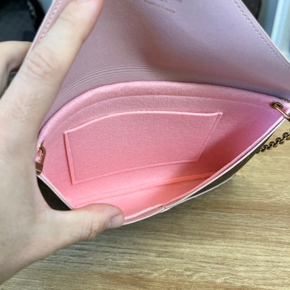 Louis Vuitton Monogram Large Kirigami Pochette Rose Ballerine