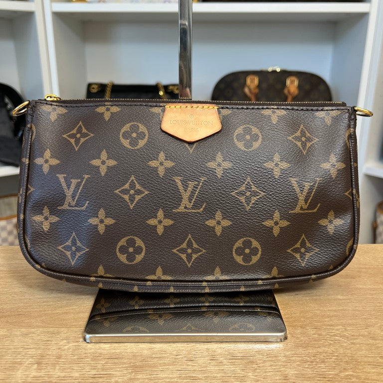 Louis Vuitton Monogram Multi Pochette Accessories Rose Clair