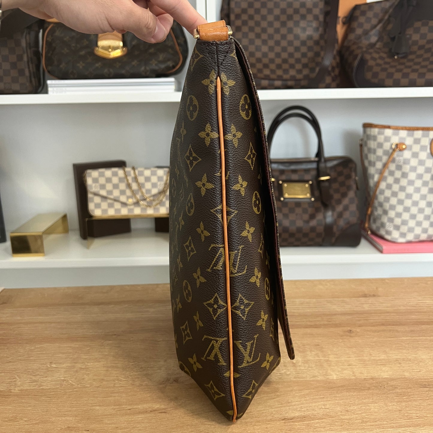 Pre-Owned Louis Vuitton Monogram Musette GM