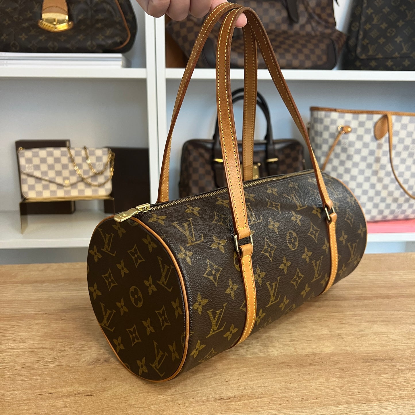 Pre-Owned Louis Vuitton Monogram Papillon 30