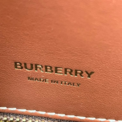 Burberry Mini Vintage Check Two-handle Title Bag