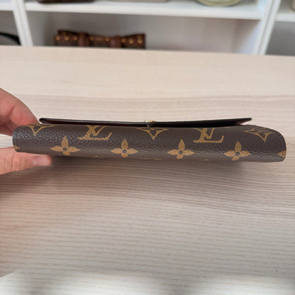 Louis Vuitton Monogram Sarah Wallet NM Brown
