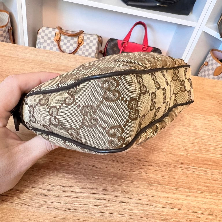 Gucci Monogram Lovely Heart Cosmetic Case