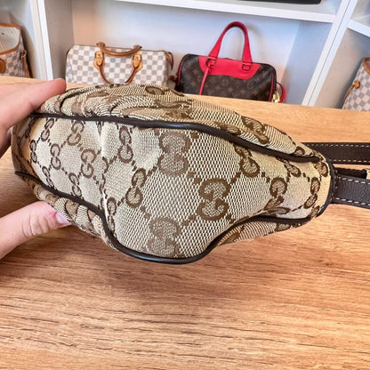 Gucci Monogram Lovely Heart Cosmetic Case