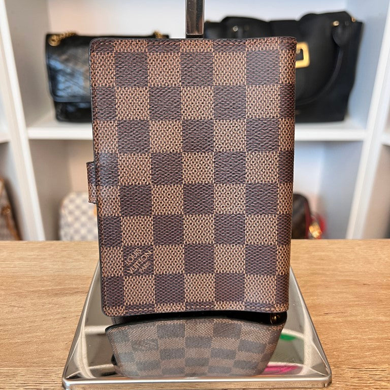 Louis Vuitton Damier Ebene Agenda Small