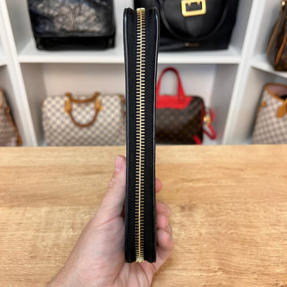 Louis Vuitton Empreinte Zippy Wallet Noir