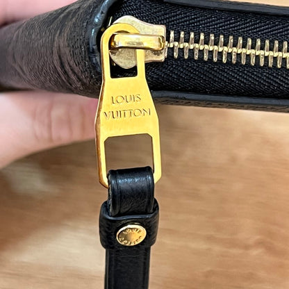 Louis Vuitton Empreinte Zippy Wallet Noir