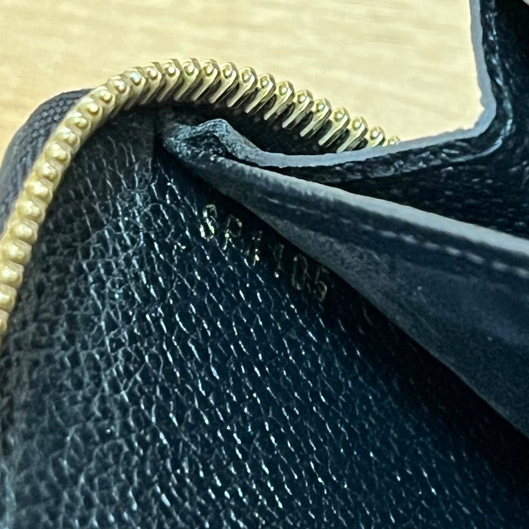 Louis Vuitton Empreinte Zippy Wallet Noir