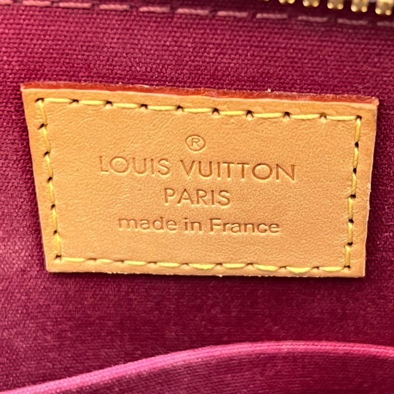 Louis Vuitton Vernis Alma BB Magenta