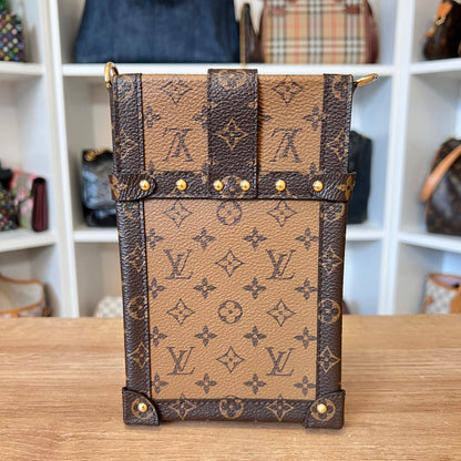 Louis Vuitton Reverse Monogram Pochette Trunk Verticale