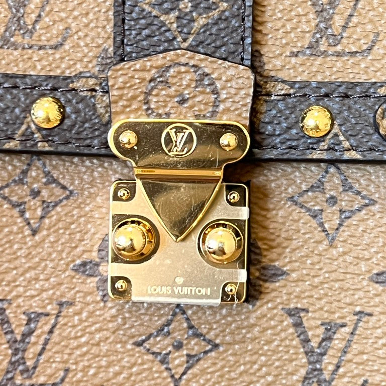 Louis Vuitton Reverse Monogram Pochette Trunk Verticale