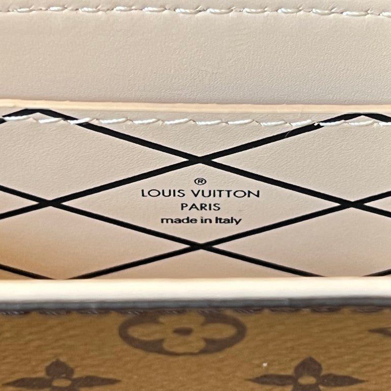 Louis Vuitton Reverse Monogram Pochette Trunk Verticale