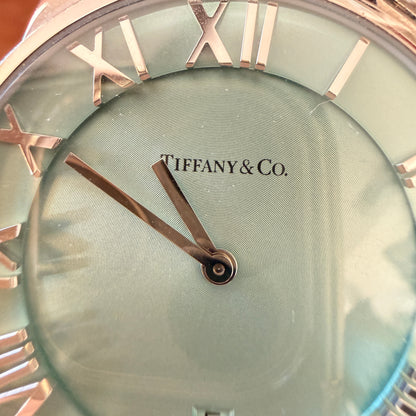 Tiffany Stainless Steel Calfskin 37mm Atlas 2-Hand Quartz Watch Tiffany Blue®