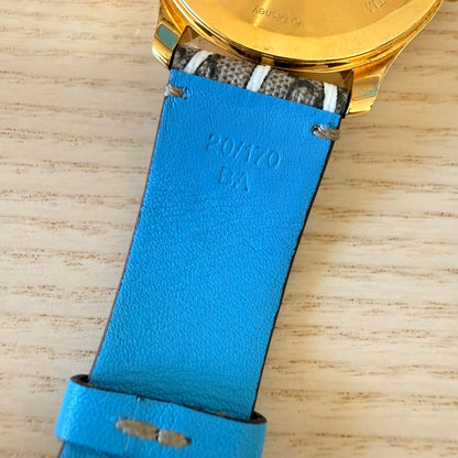 Gucci X DISNEY Stainless Steel Canvas 38mm G-Timeless Donald Duck Quartz Watch