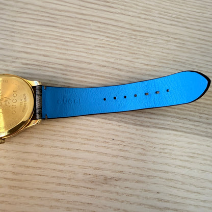 Gucci X DISNEY Stainless Steel Canvas 38mm G-Timeless Donald Duck Quartz Watch