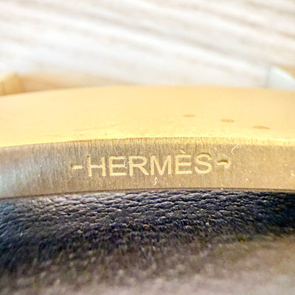 Hermes 38mm Constance Belt 105L Gold/Noir/Noir Reversible