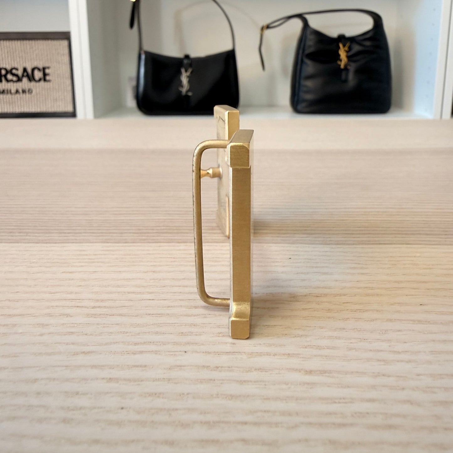 Hermes 38mm Constance Belt 105L Gold/Noir/Noir Reversible