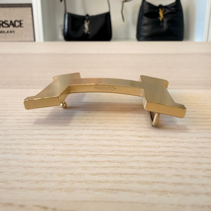 Hermes 38mm Constance Belt 105L Gold/Noir/Noir Reversible