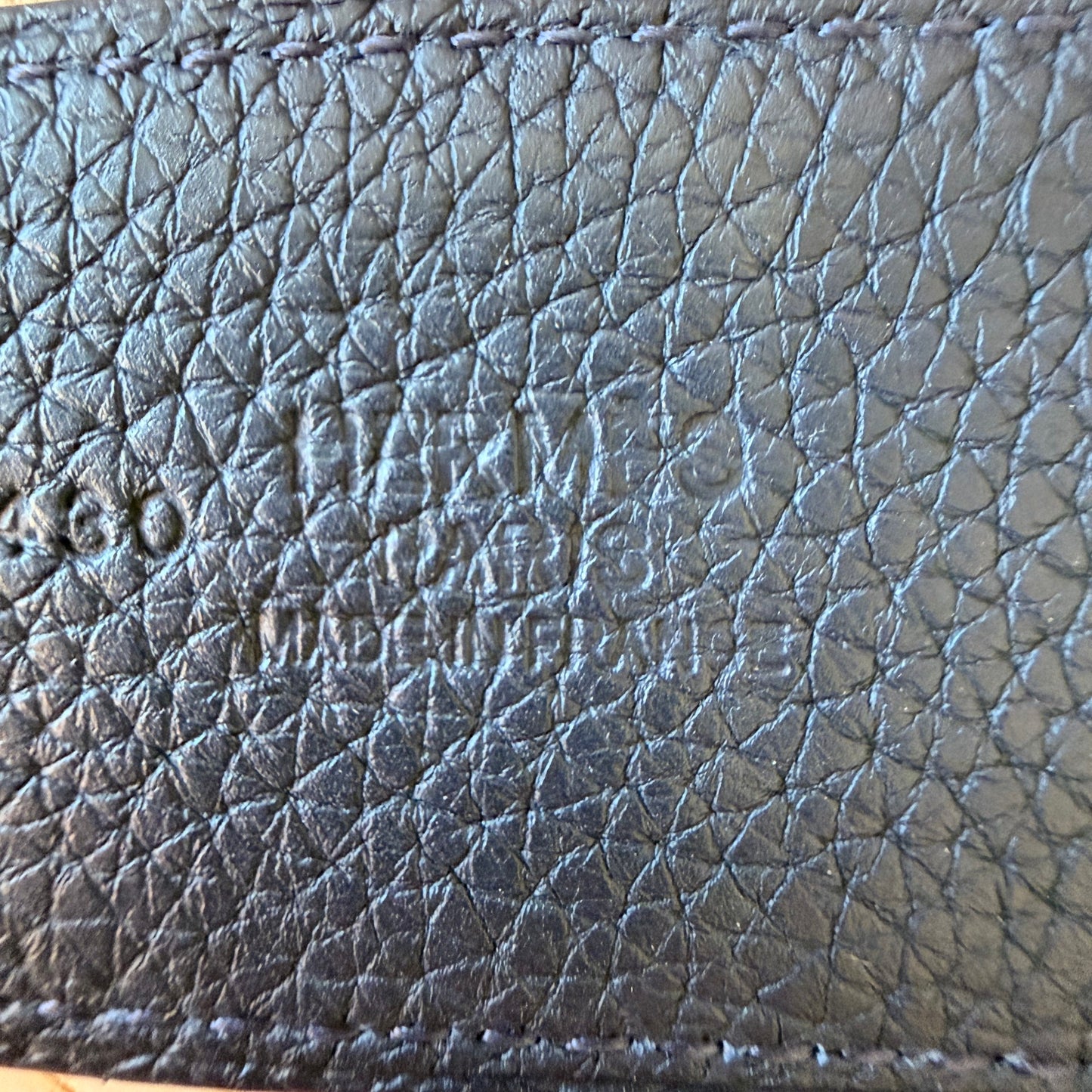 Hermes 38mm Constance Belt 105L Gold/Noir/Noir Reversible