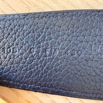 Hermes 38mm Constance Belt 105L Gold/Noir/Noir Reversible