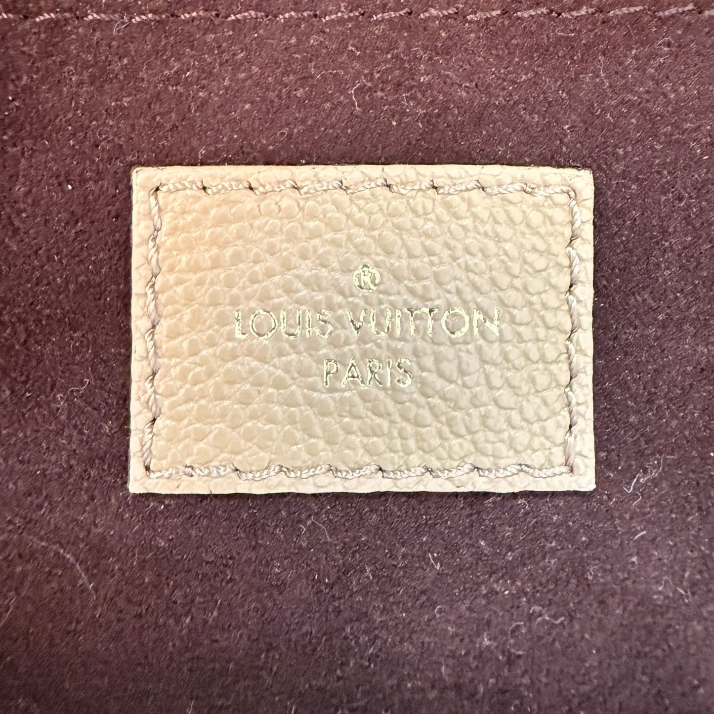 Louis Vuitton Neverfull MM Monogram Empreinte Turtledove