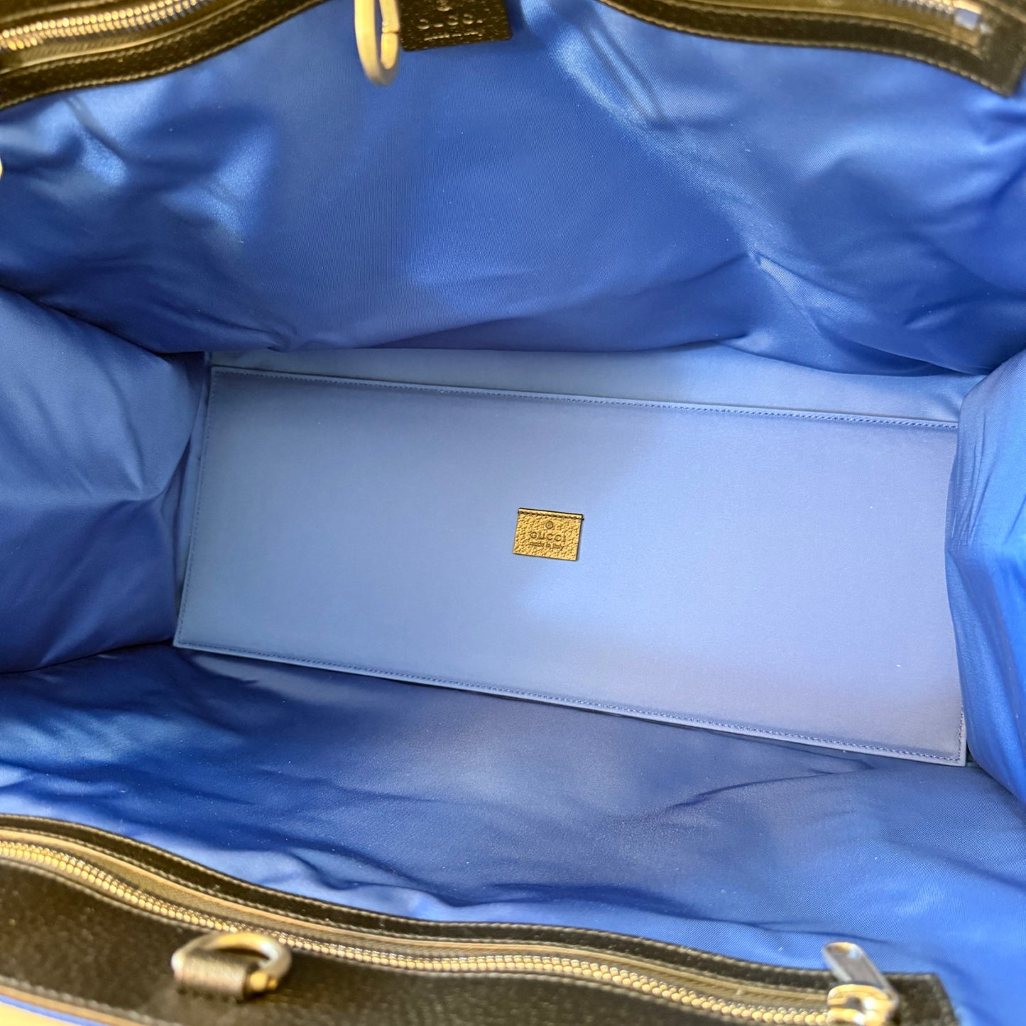 Gucci Nylon Monogram Large Off The Grid Tote Bag Blue