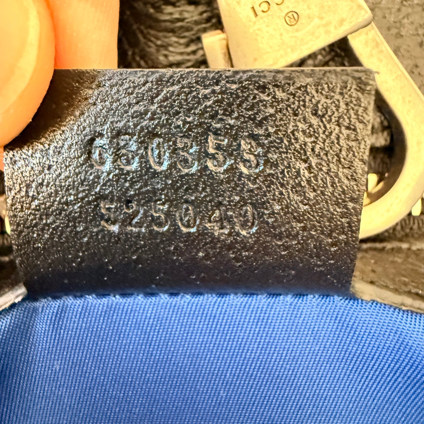 Gucci Nylon Monogram Large Off The Grid Tote Bag Blue