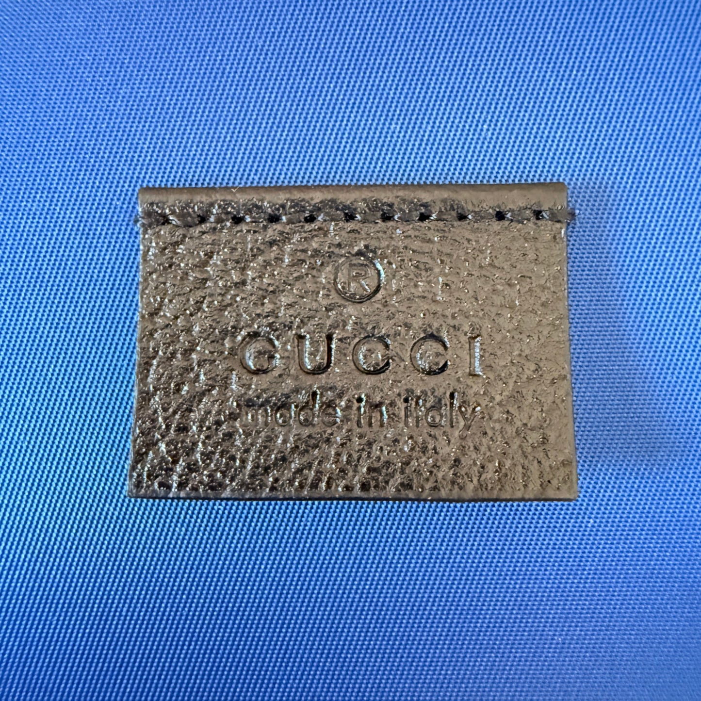 Gucci Nylon Monogram Large Off The Grid Tote Bag Blue