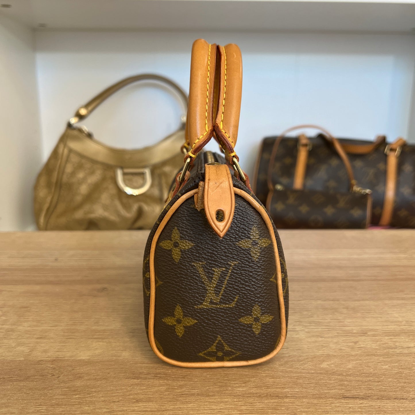 Pre-Owned Louis Vuitton Monogram Mini Speedy HL