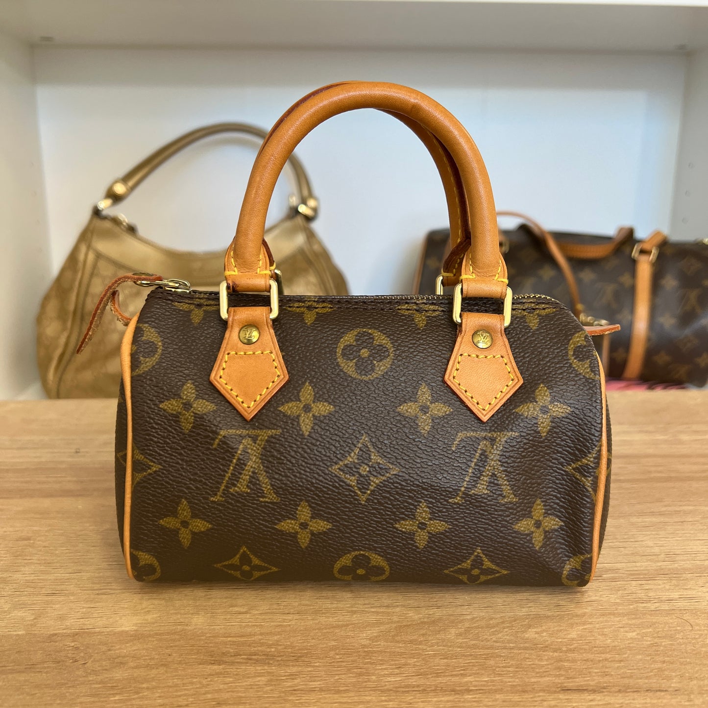 Pre-Owned Louis Vuitton Monogram Mini Speedy HL